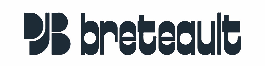 LOGO BRETEAULT N&B