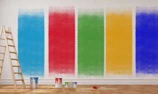Peinture bâtiment décoration - intérieur et extérieur